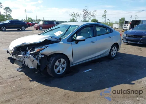 2017 Chevrolet Cruze Ls Auto из США, поврежденный, VIN 1G1BC5SM0H7177298